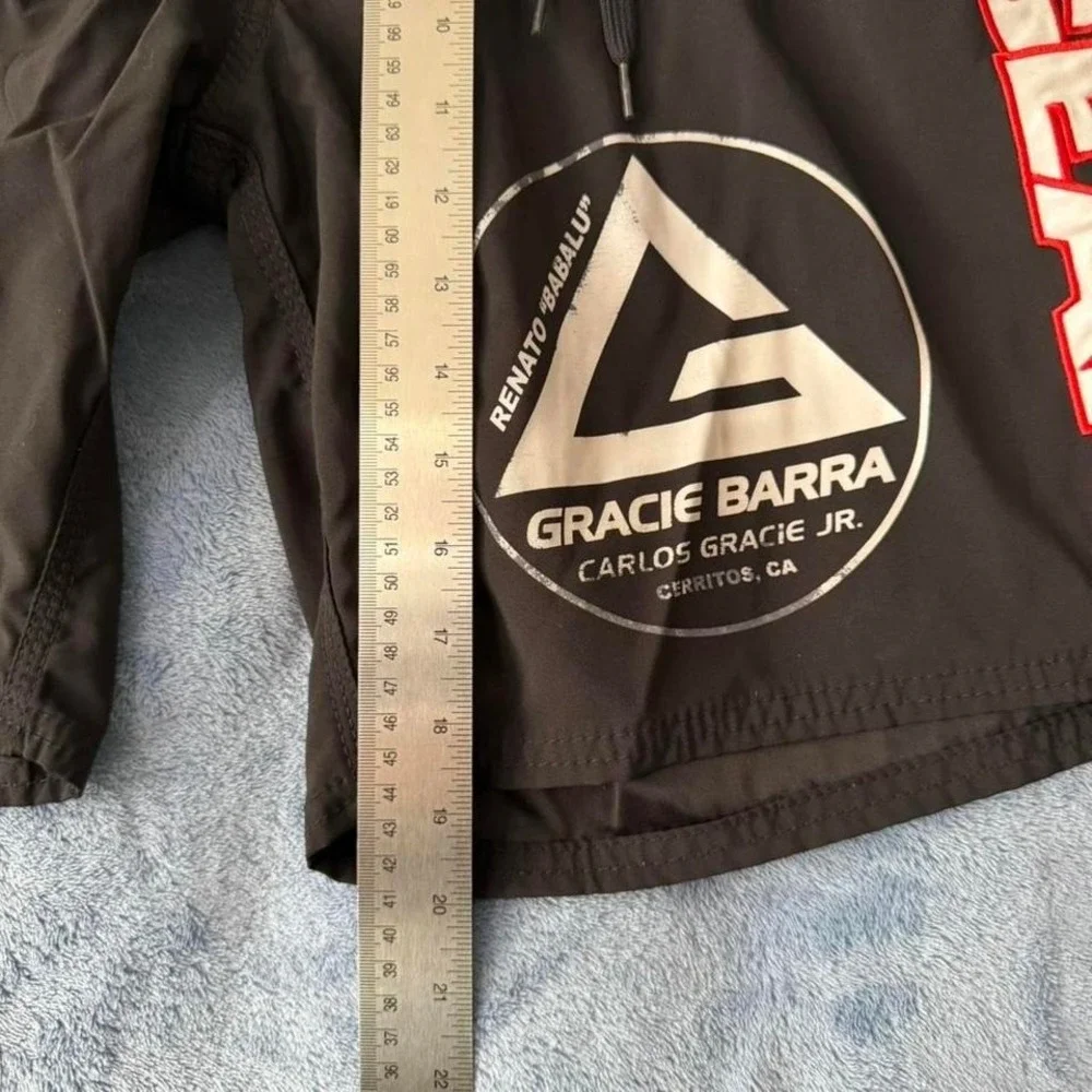 Revgear black Gracie Barra shorts men size 32